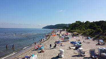 Plaża w Międzyzdrojach